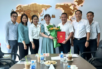 Lễ công bố Quyết định chuẩn y Bí thư Đảng ủy Công ty cổ phần Đại lý Hàng hải Việt Nam