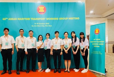 Cán bộ đoàn, đoàn viên tham gia Cuộc họp Nhóm công tác vận tải hàng hải ASEAN (MTWG 45) lần thứ 45